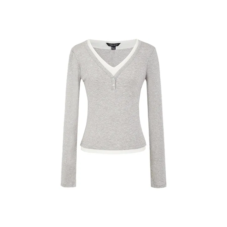 URBAN REVIVO T Рубашка Женская одежда Женская