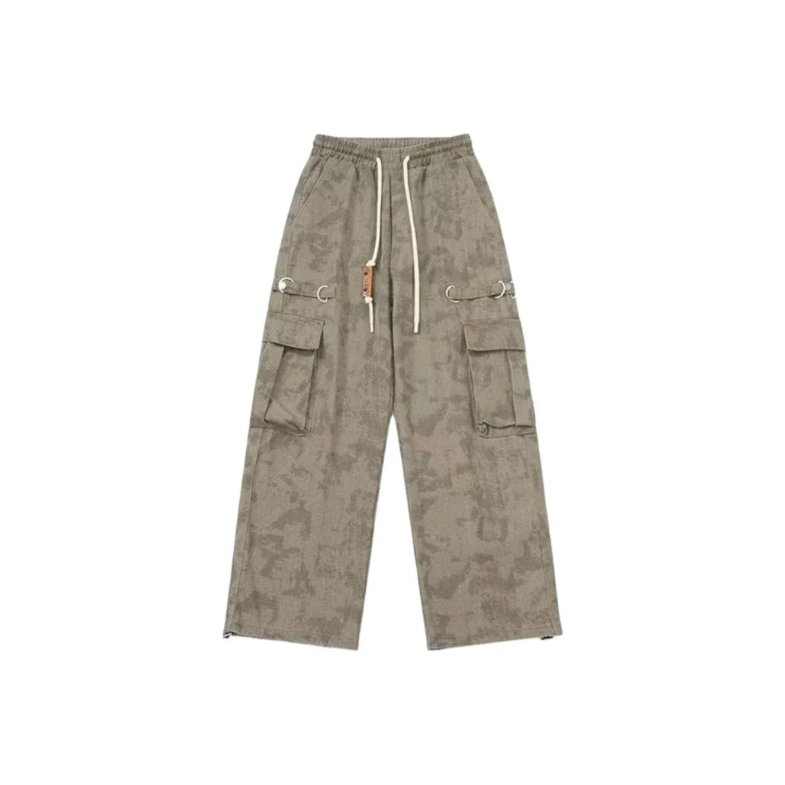 KAIZZGAO Камуфляж Мужские Карго Брюки