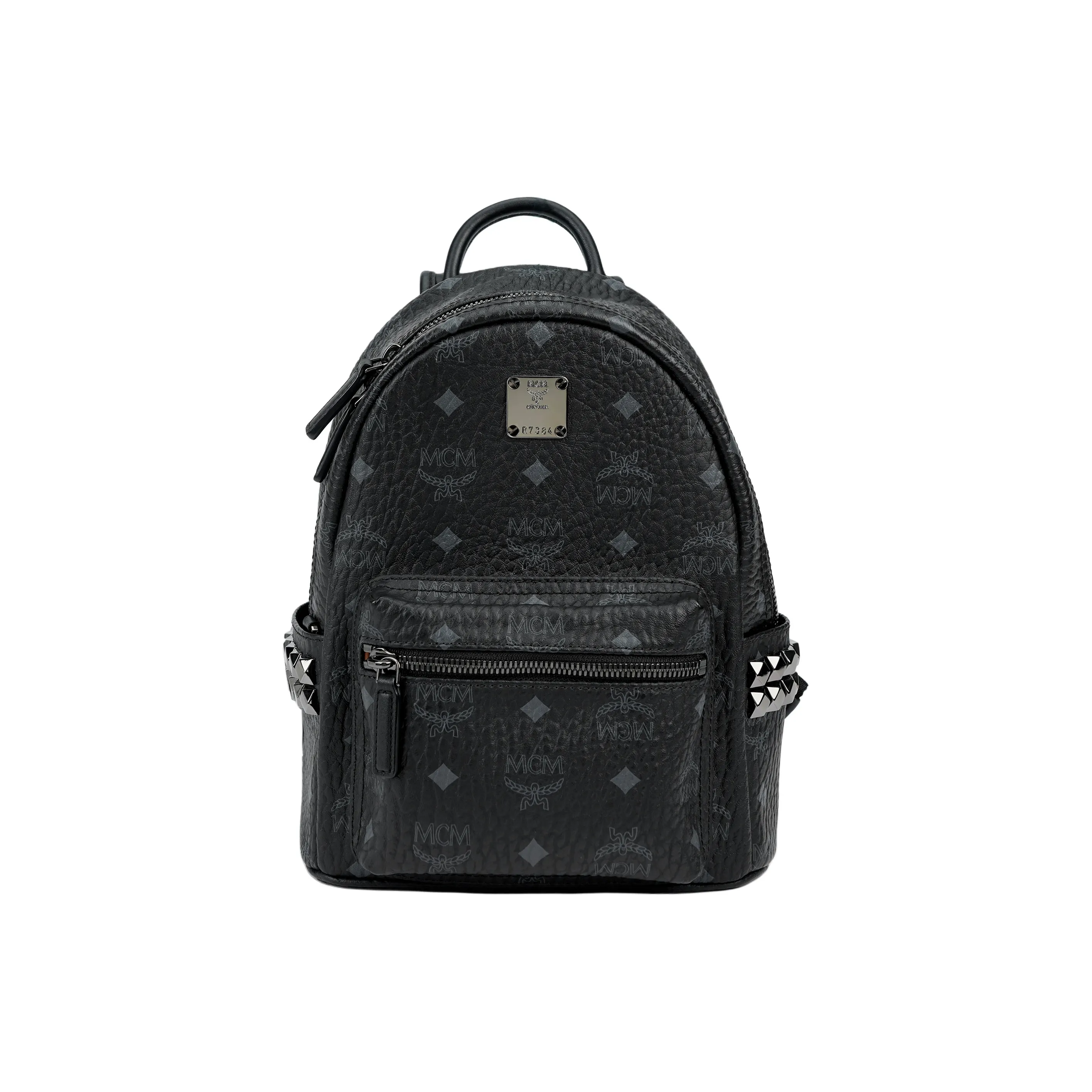 MCM Stark Visetos Backpacks