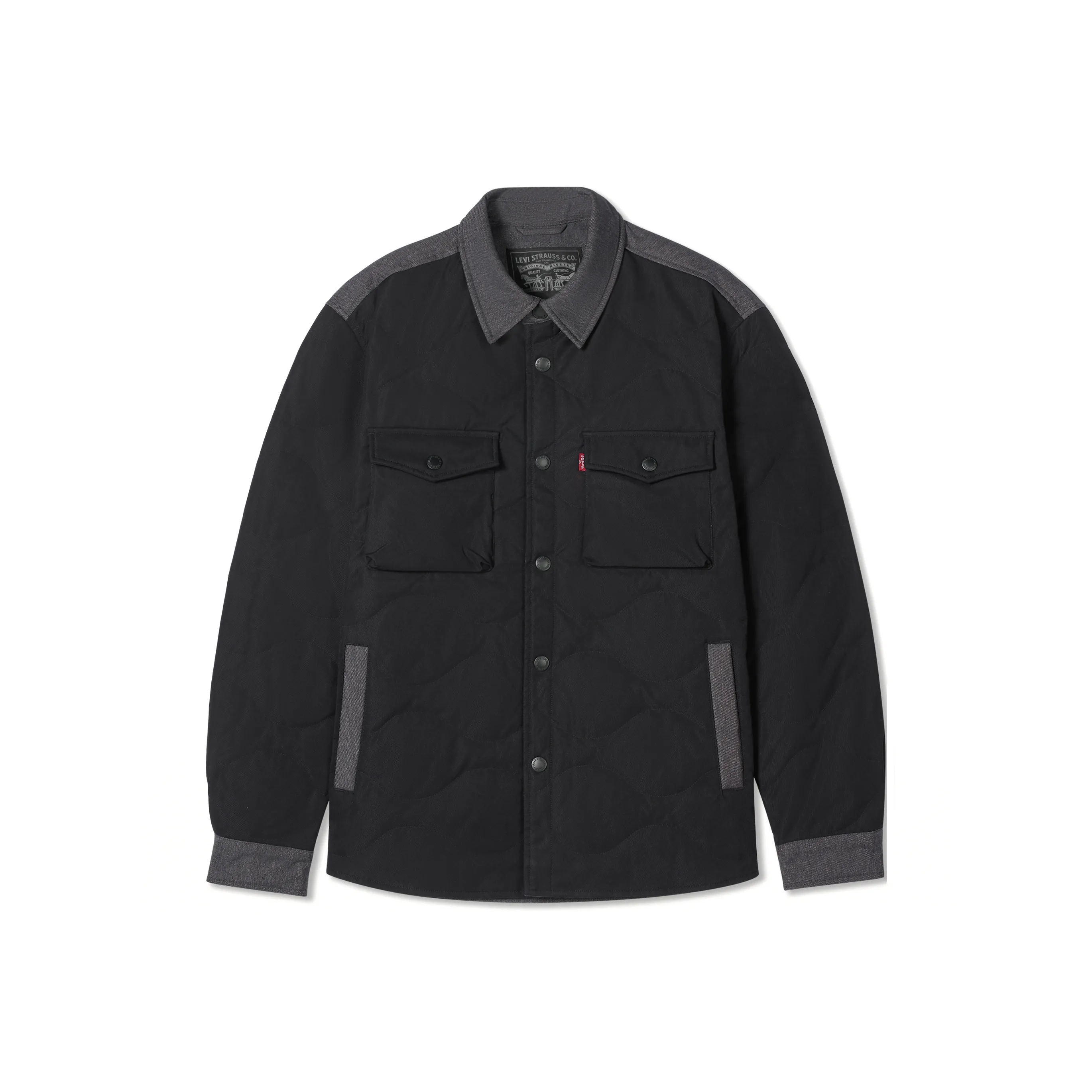 Levis Черный Мужской Пуховик