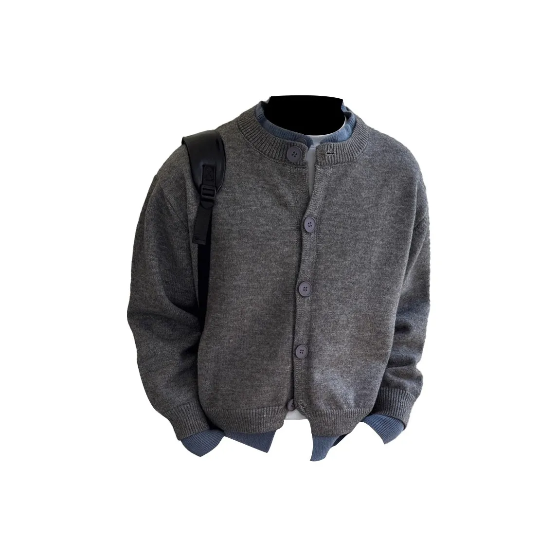 YICHEN Серый Унисекс Трикотаж