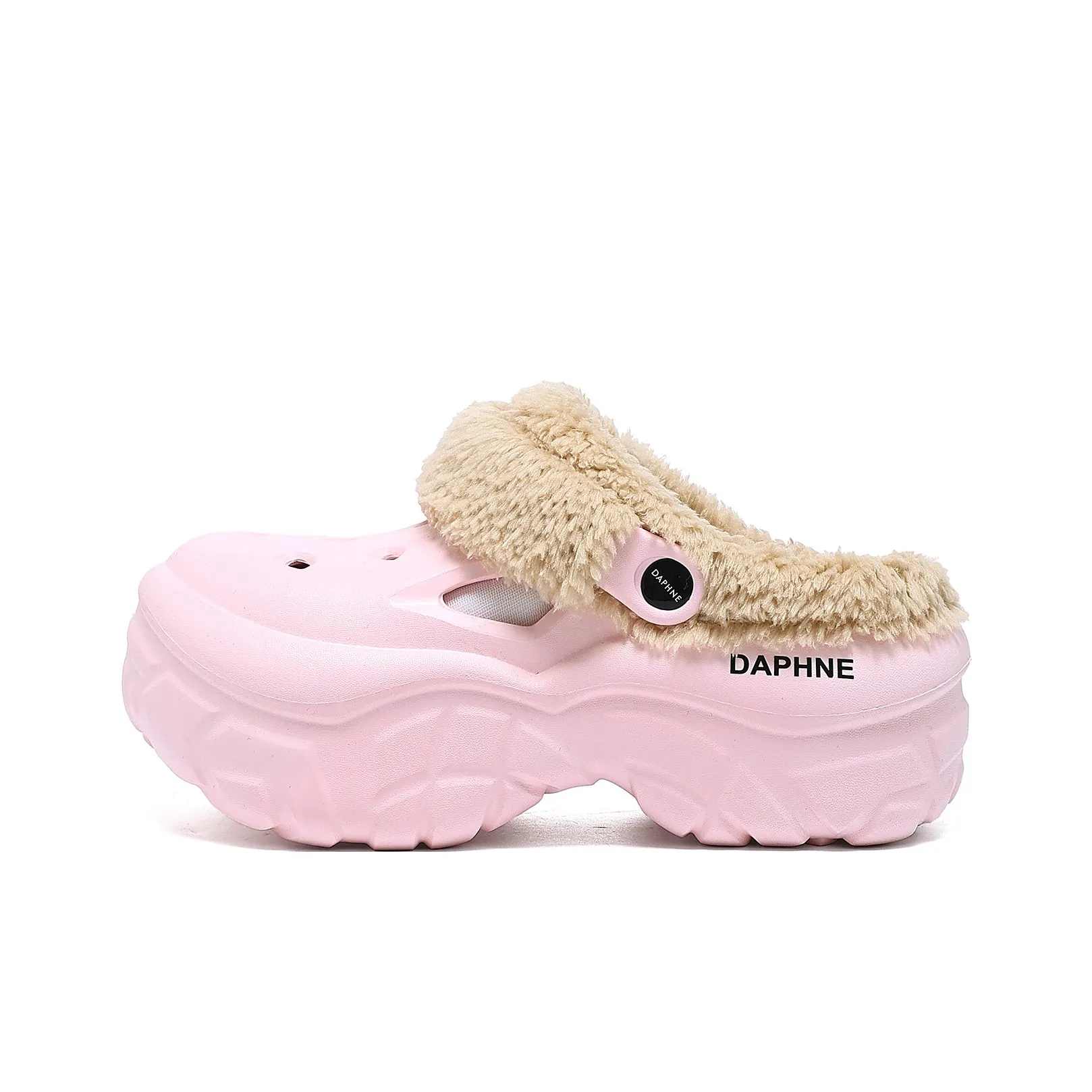 DAPHNE EVA Домашние тапочки Женские Розовые