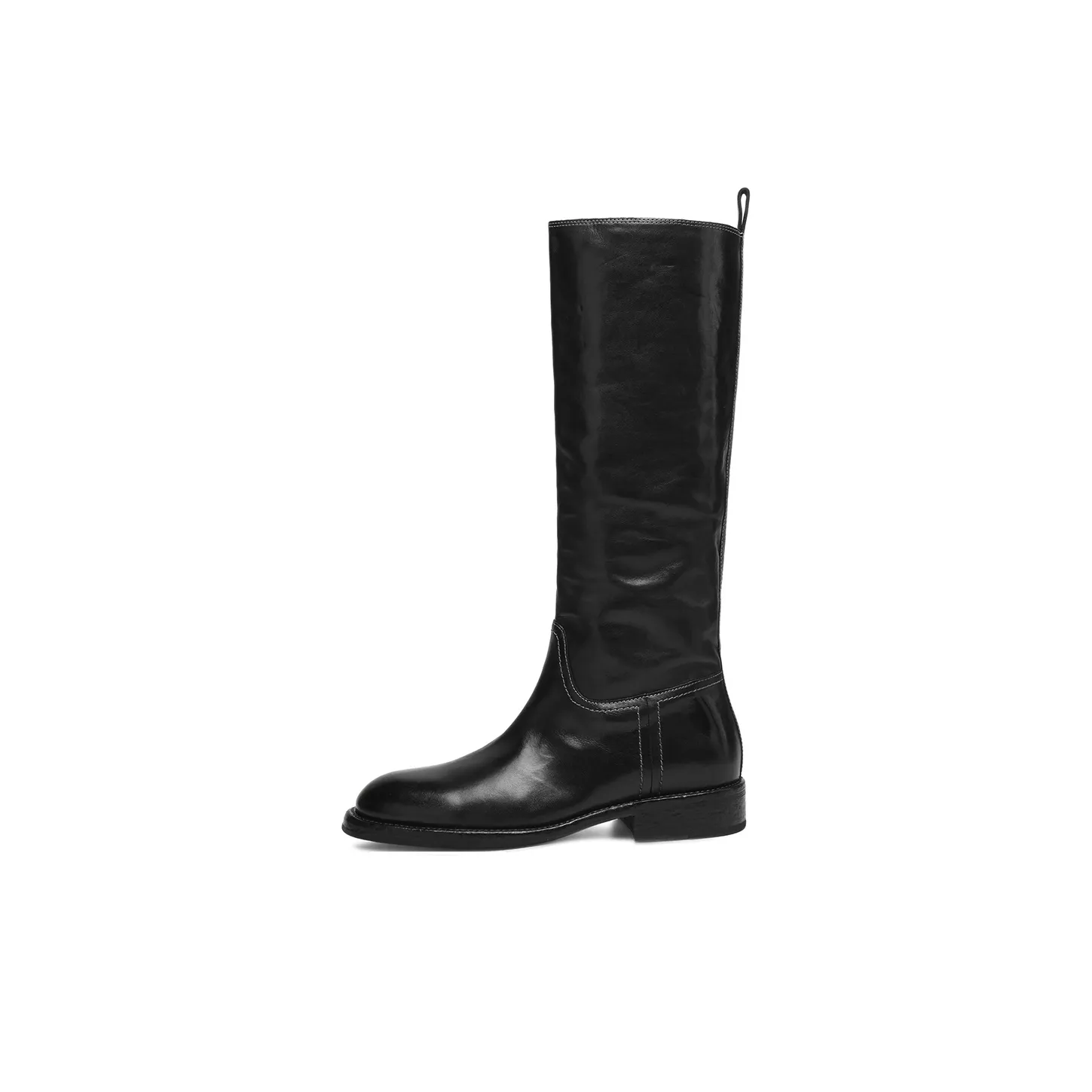 Rosa Bianca Knight Boots Колено Высокие сапоги 3 см Женские