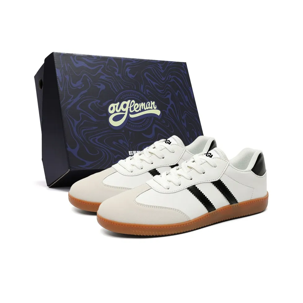 OUGLEMEN Обувь с упаковкой износостойкая и противоскользящая низкий топ повседневная обувь унисекс