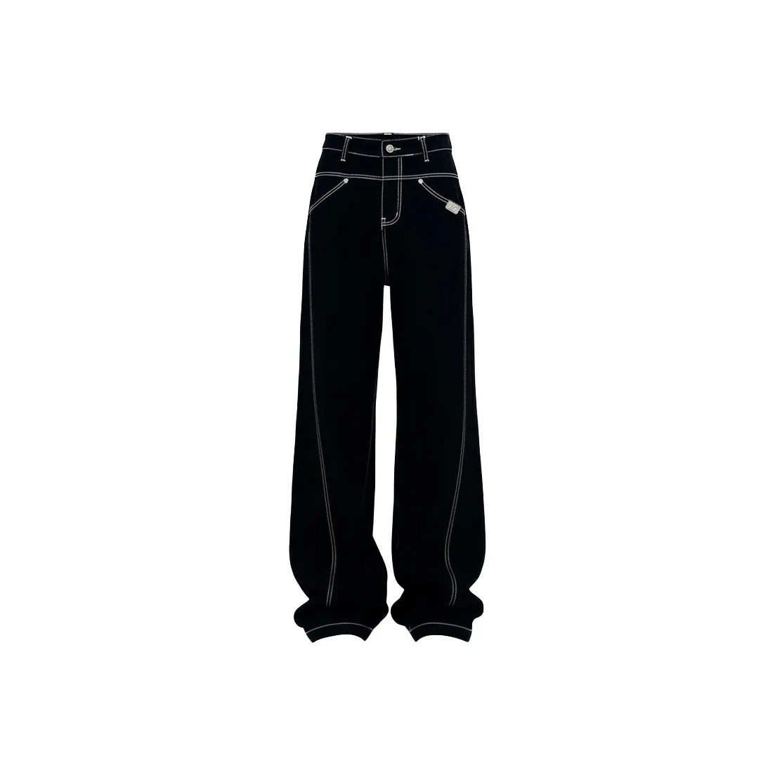 7 SEVFUN Черный Оригинальный Джинсовый Унисекс Джинсы