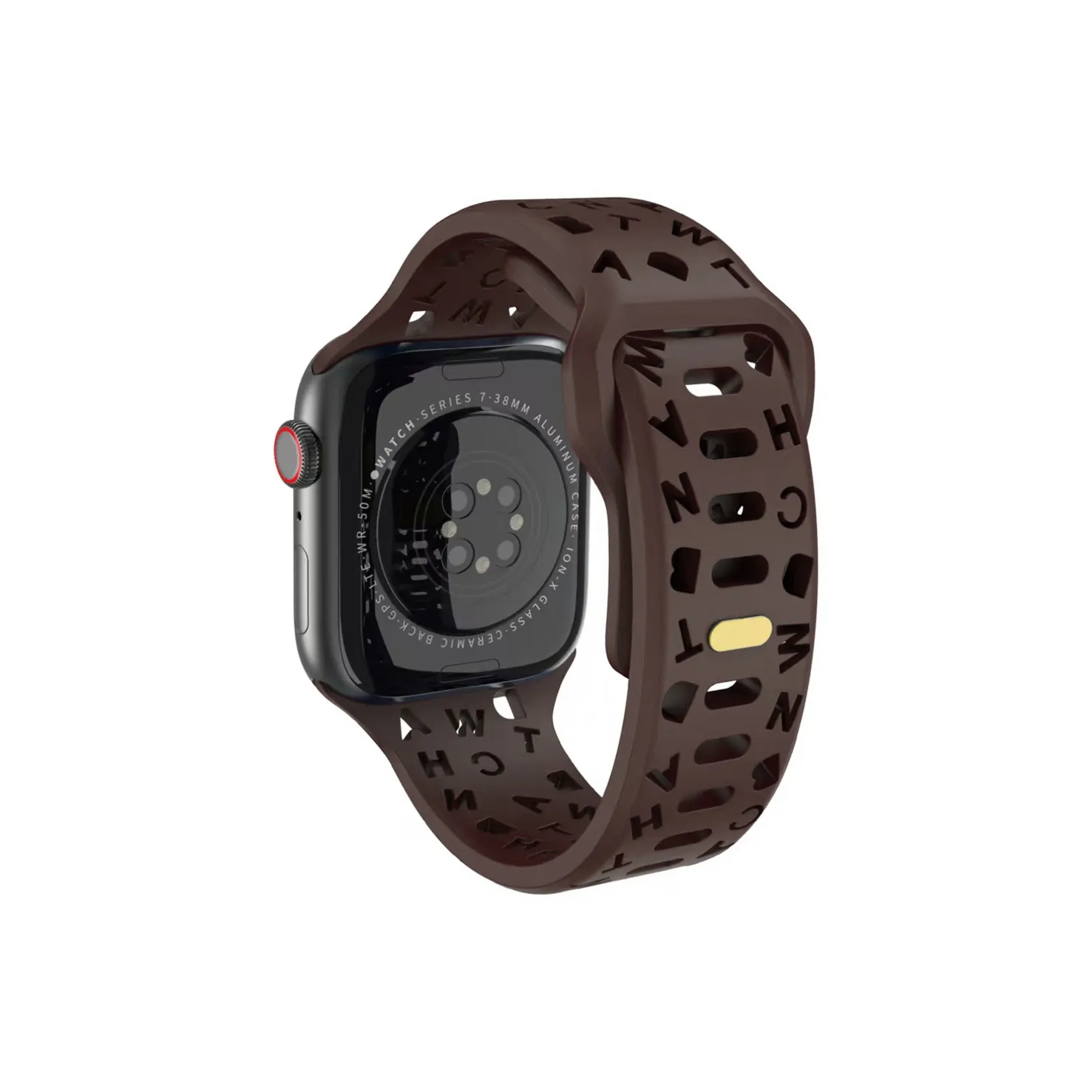 NCFCK Ремень Apple Совместимость Кремниевый Материал