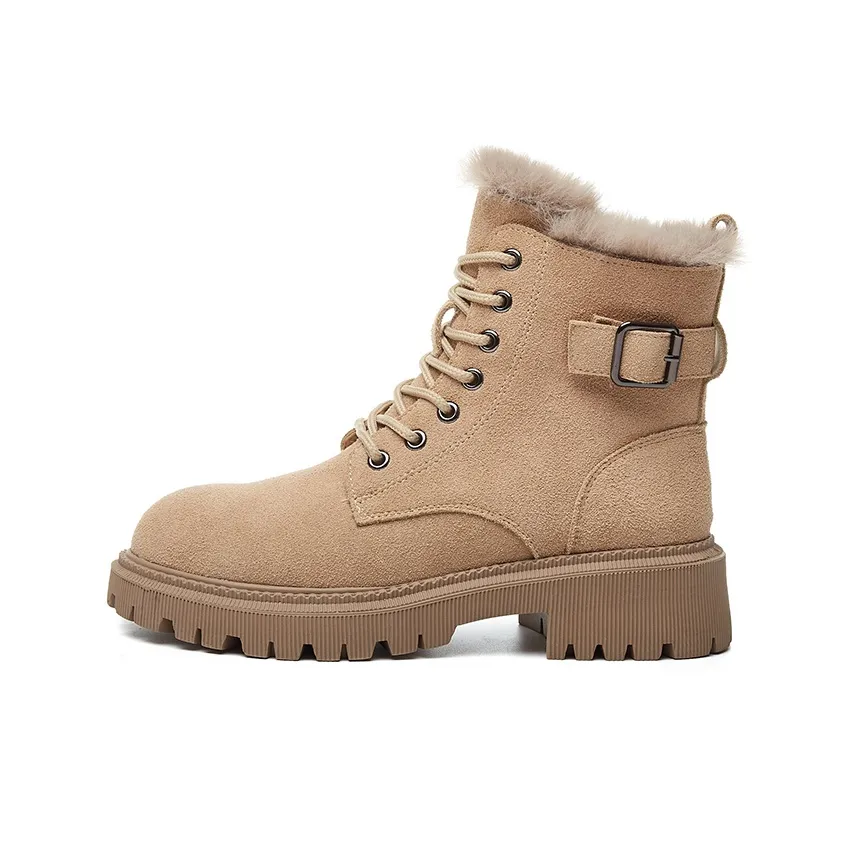 DAPHNE 7cm Martin Boot Средний каблук Женские