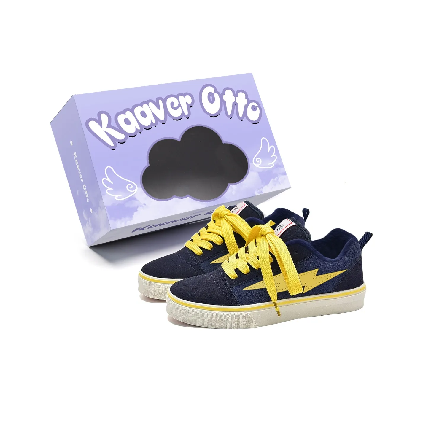 KAAVER OTTO Амортизация Покрытие И Устойчивость к Износу Низкие Кроссовки для Скейтбординга Унисекс