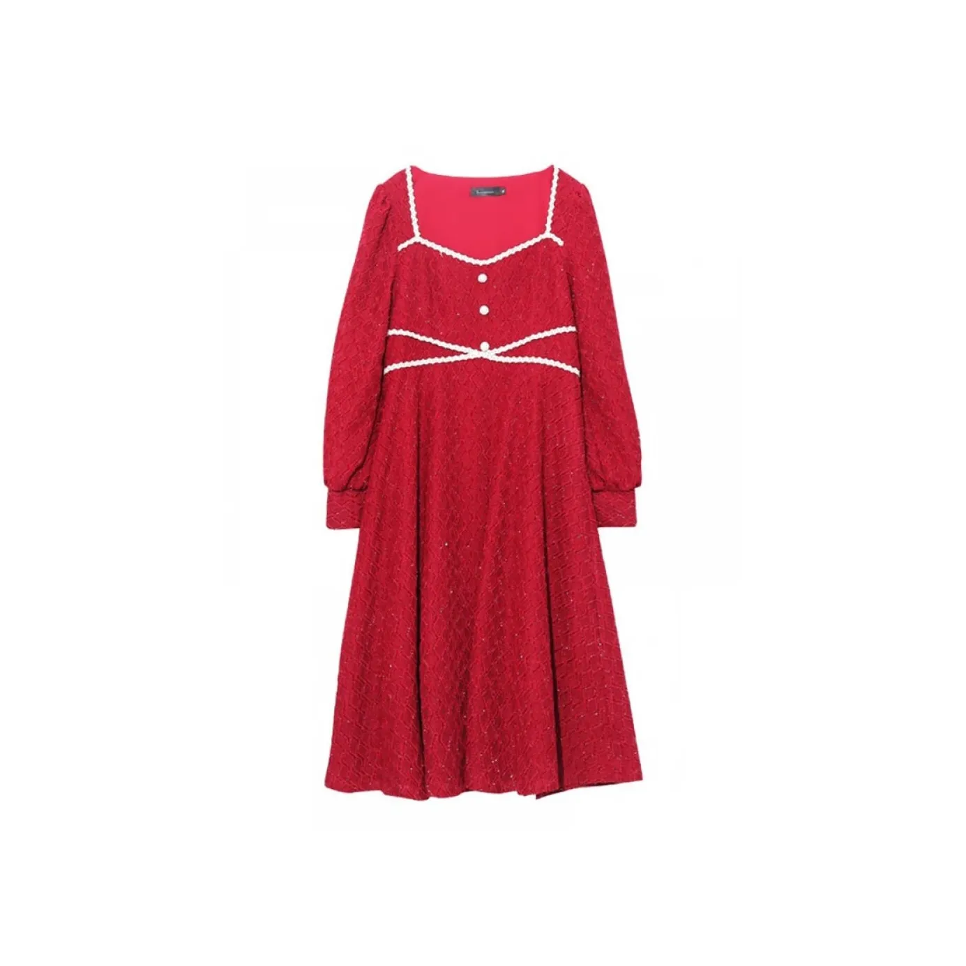 Только ты Длинный рукав Платье Chubby Сестра Женская одежда ОТДЕЛ ОСЕНЬ Платья ОСЕНЬ Зимний стиль Элегантность Женские