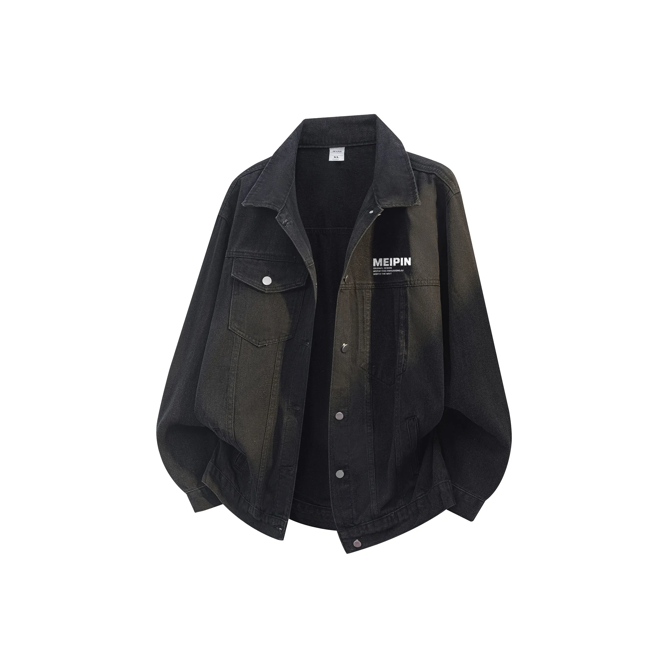 MEIPIN TANG Denim Jacket Unisex