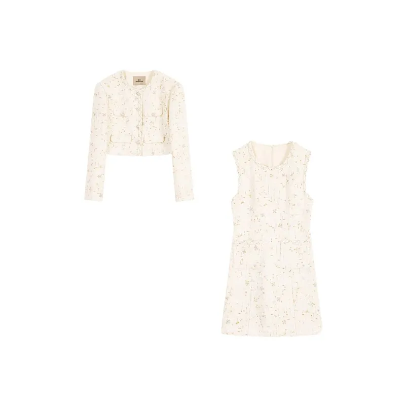 COVT Экрю Женские Комплекты с Юбкой