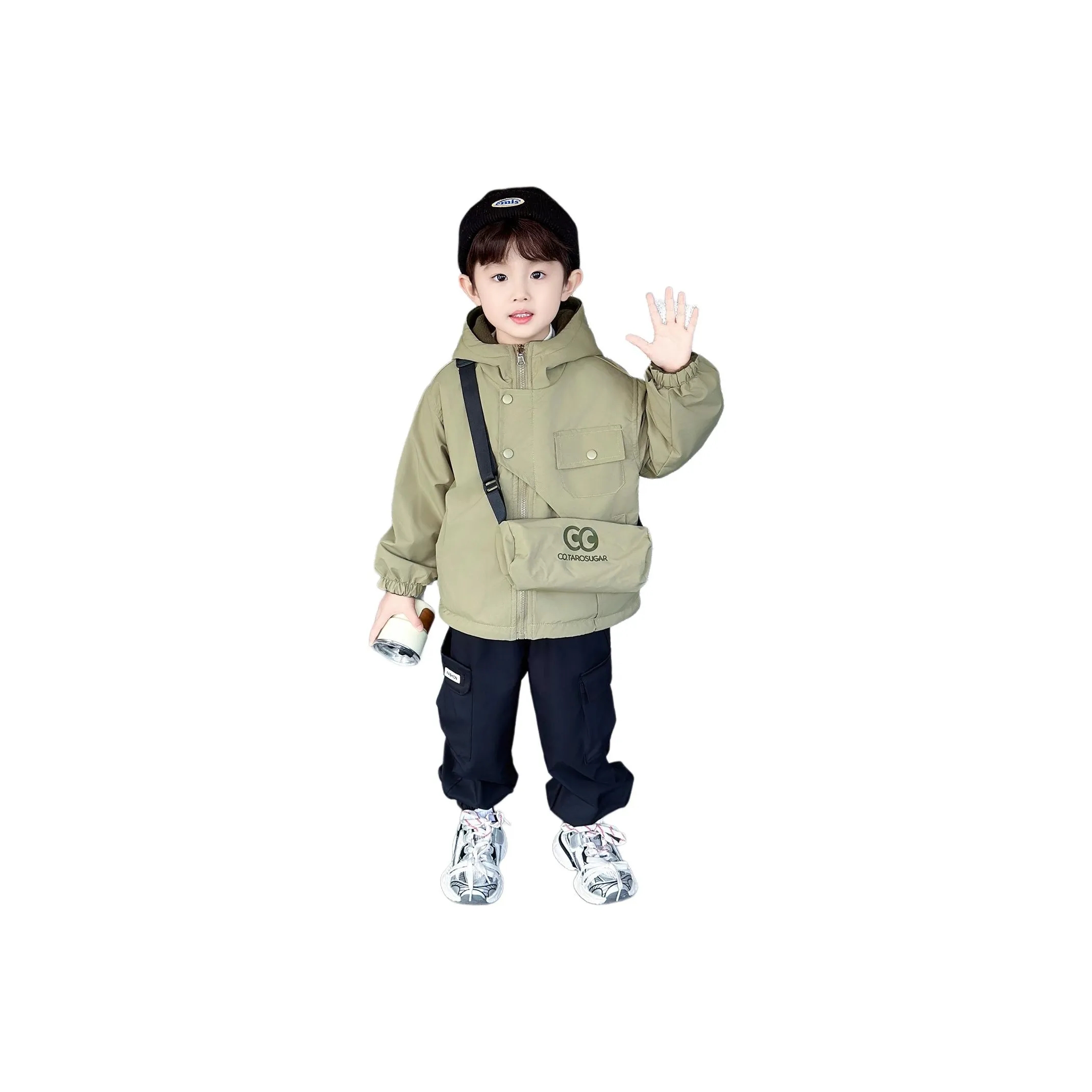 ЮЙЧЖАОЛИНЬ Хлопковый пуховик для детей 3-7 лет