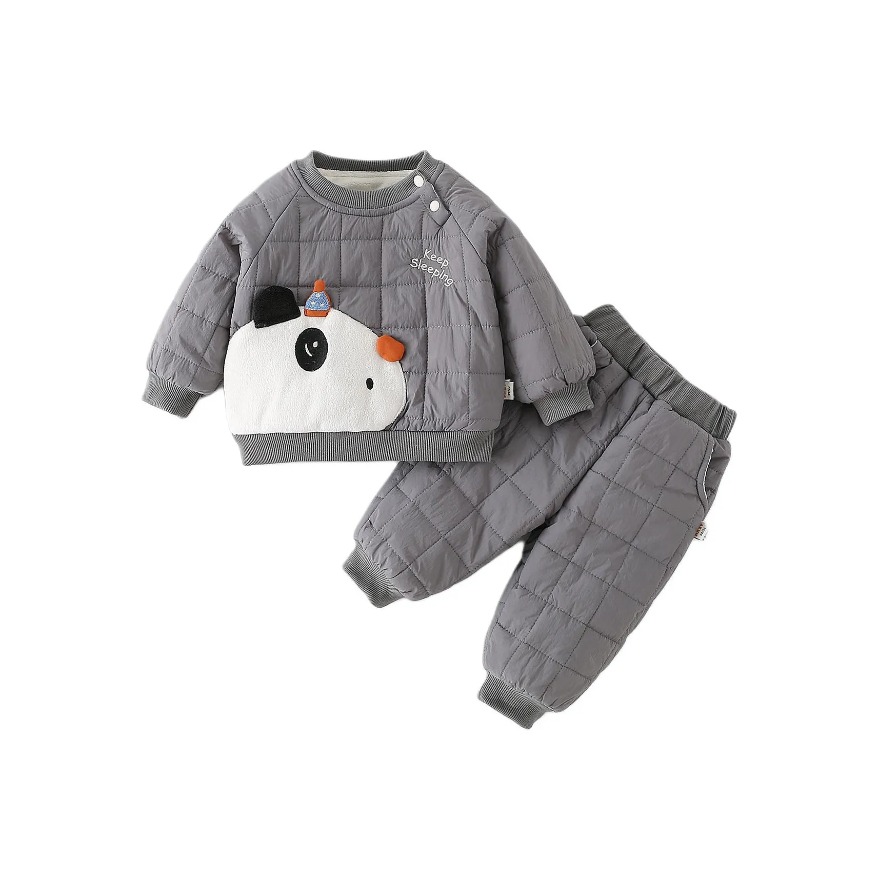 XiaoJinBu Наборы детской одежды из хлопка