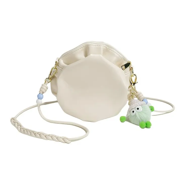 OTA ПУ (полиуретан) Модный Универсальный Учеба Attendance Белый Сумка через плечо Обычный Женская Белая