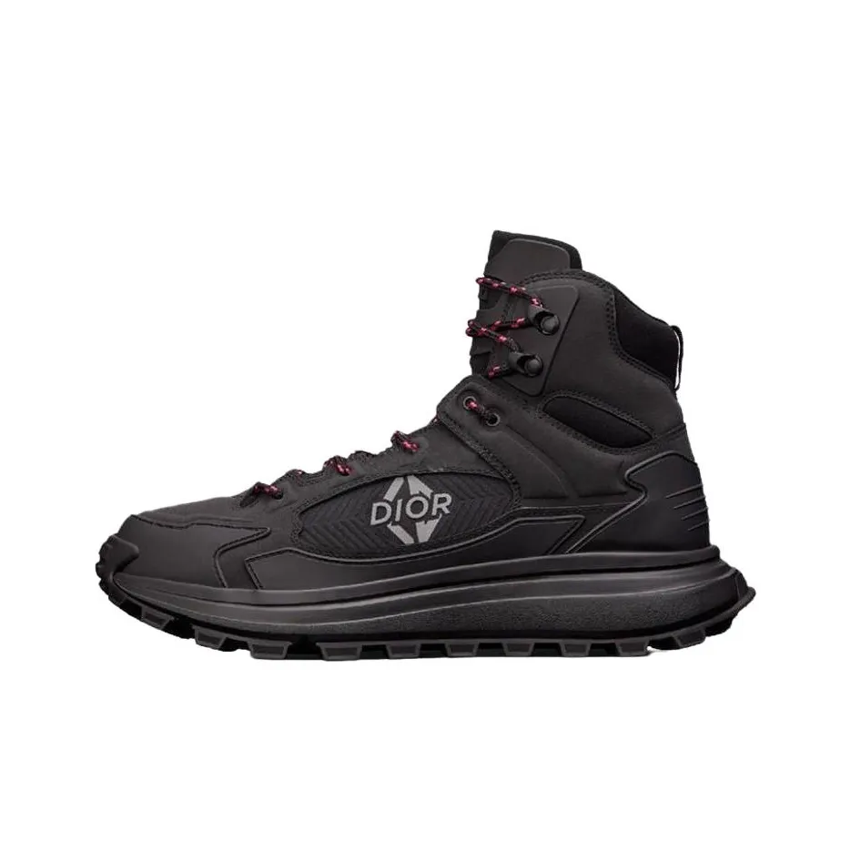 DIOR Snow Outdoor Boots Men Black