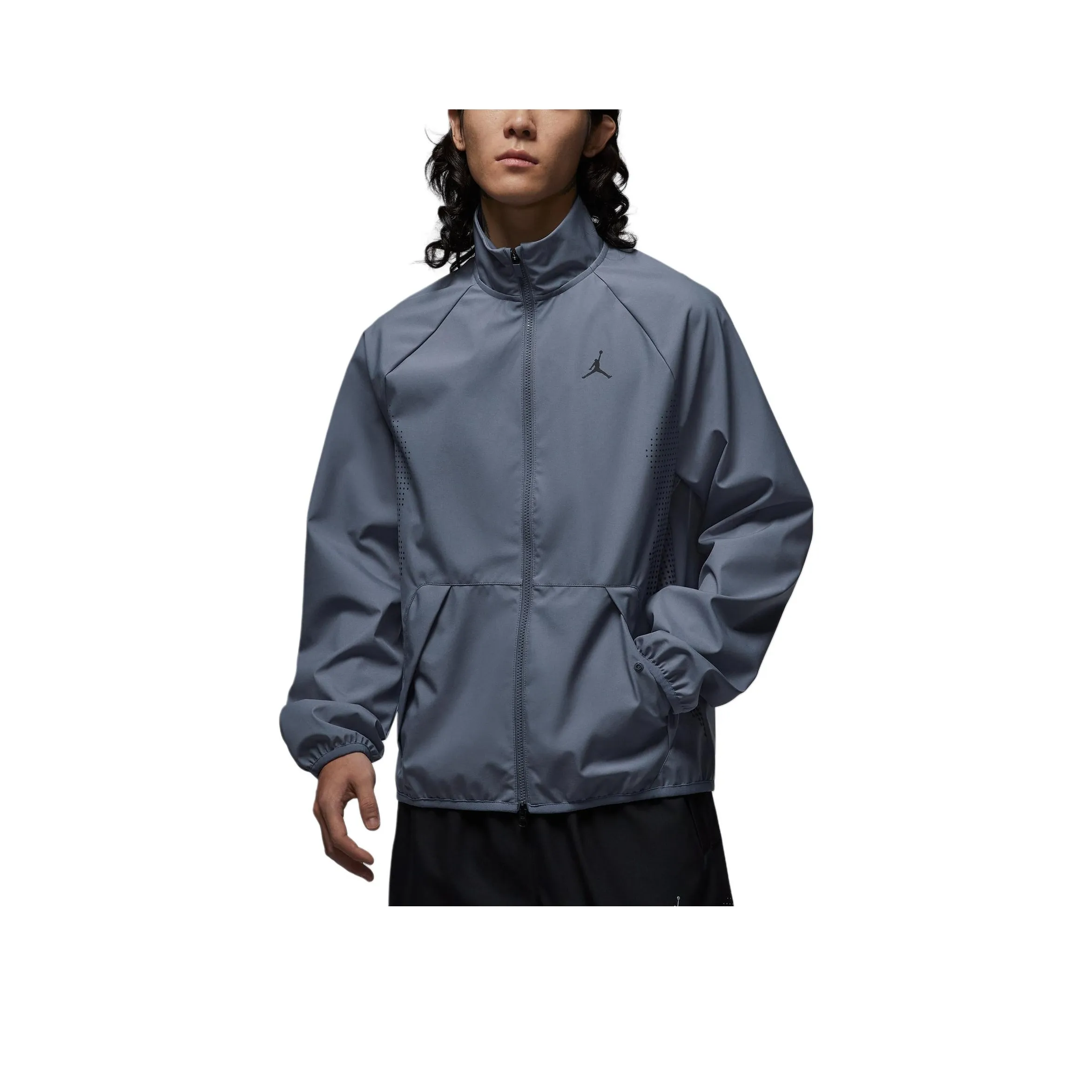 Jordan Sport Джем Светло-Карбон Серый Серый Черный Мужские Куртки