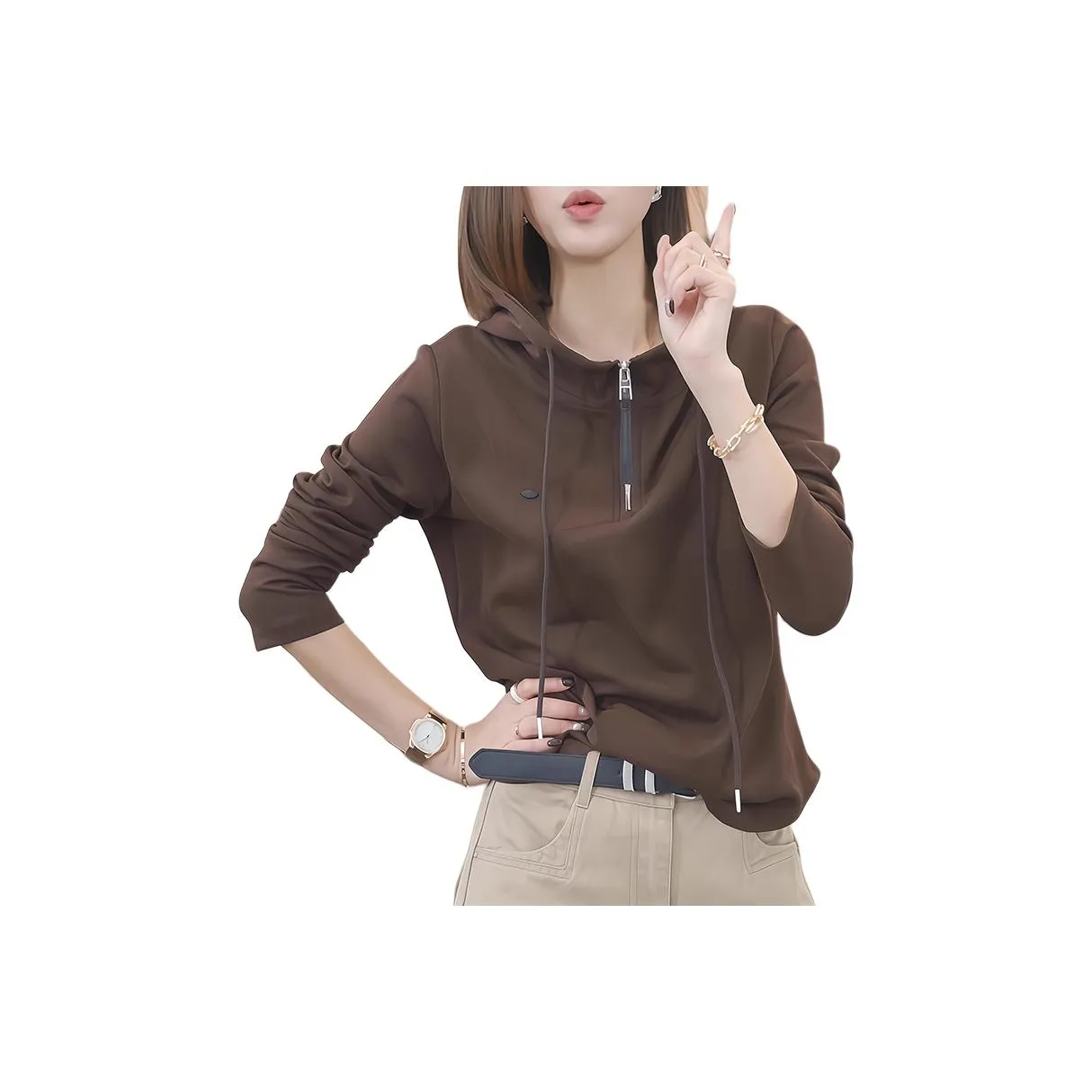 Mu Xiao Xin Женские Свитшоты