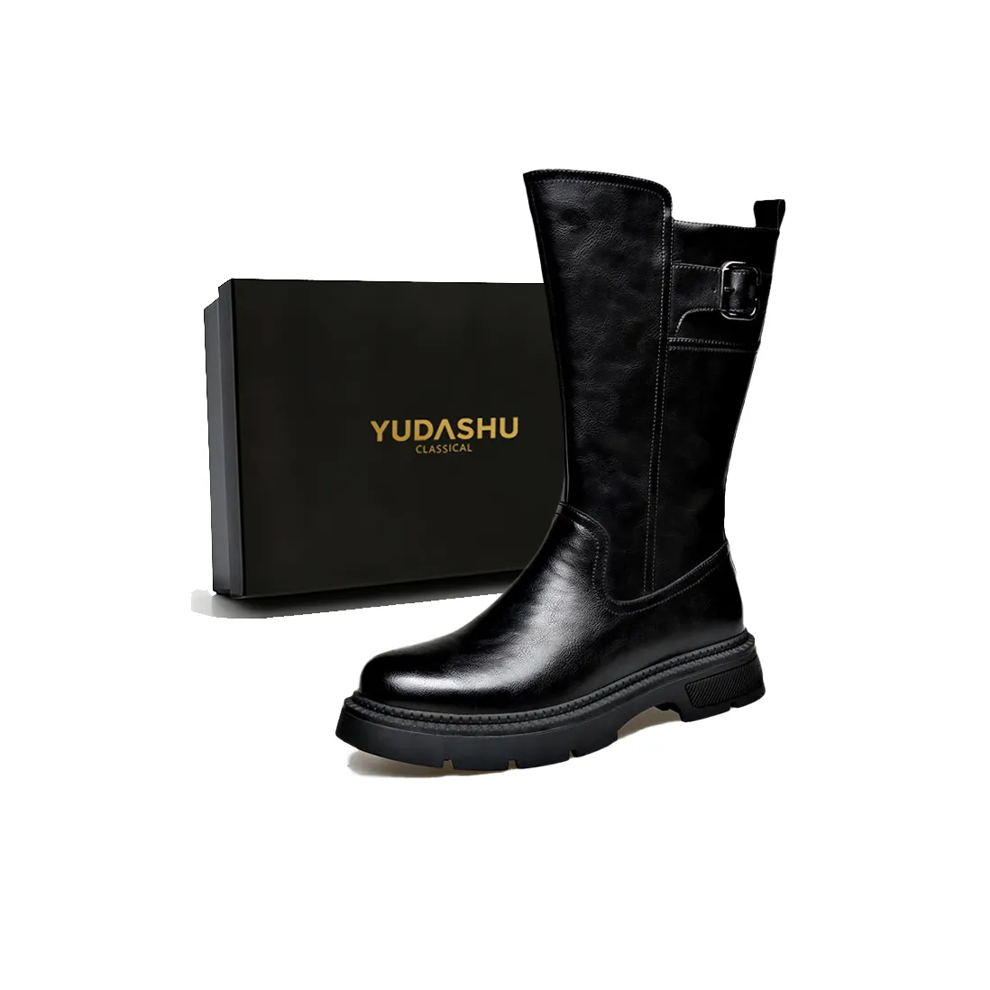 YUDASHU Мужские высокие сапоги на колено