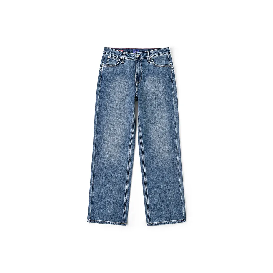 Lee Medium Light Blue Women's Jeans Ли Медиум Светло-Синий Женские Джинсы