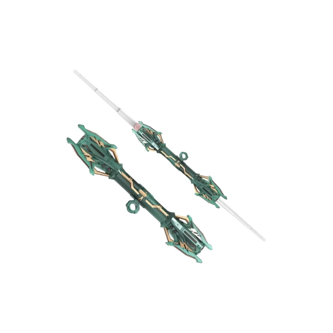 MDH Thunderstar Staff DUAL Лезвие Sword Прохладный Свет Вверх Игрушки