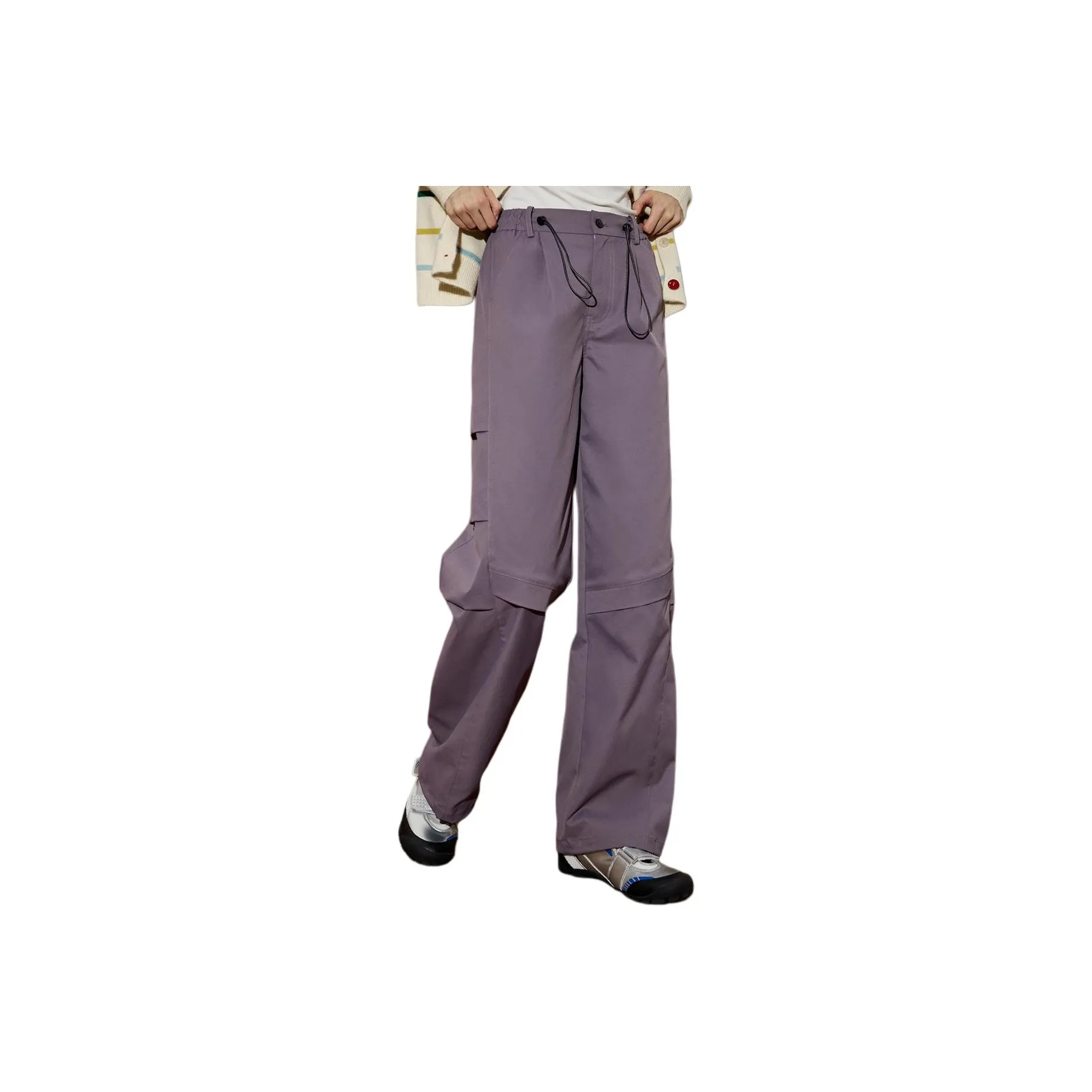 Coolhut Фиолетовые Женские Карго Брюки