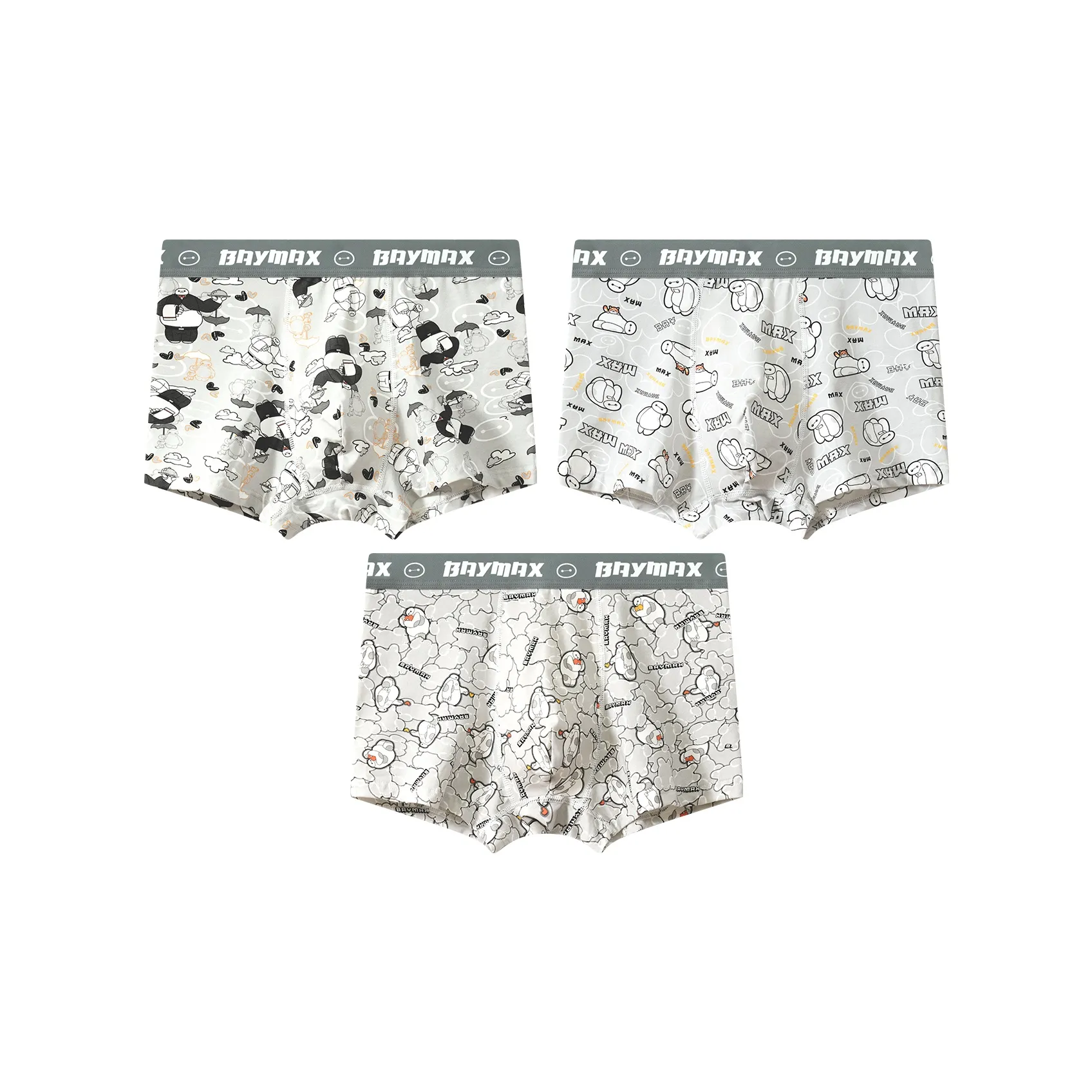 Gongdie X Disney Боксер-брюки Мужской упаковка из 3 штук