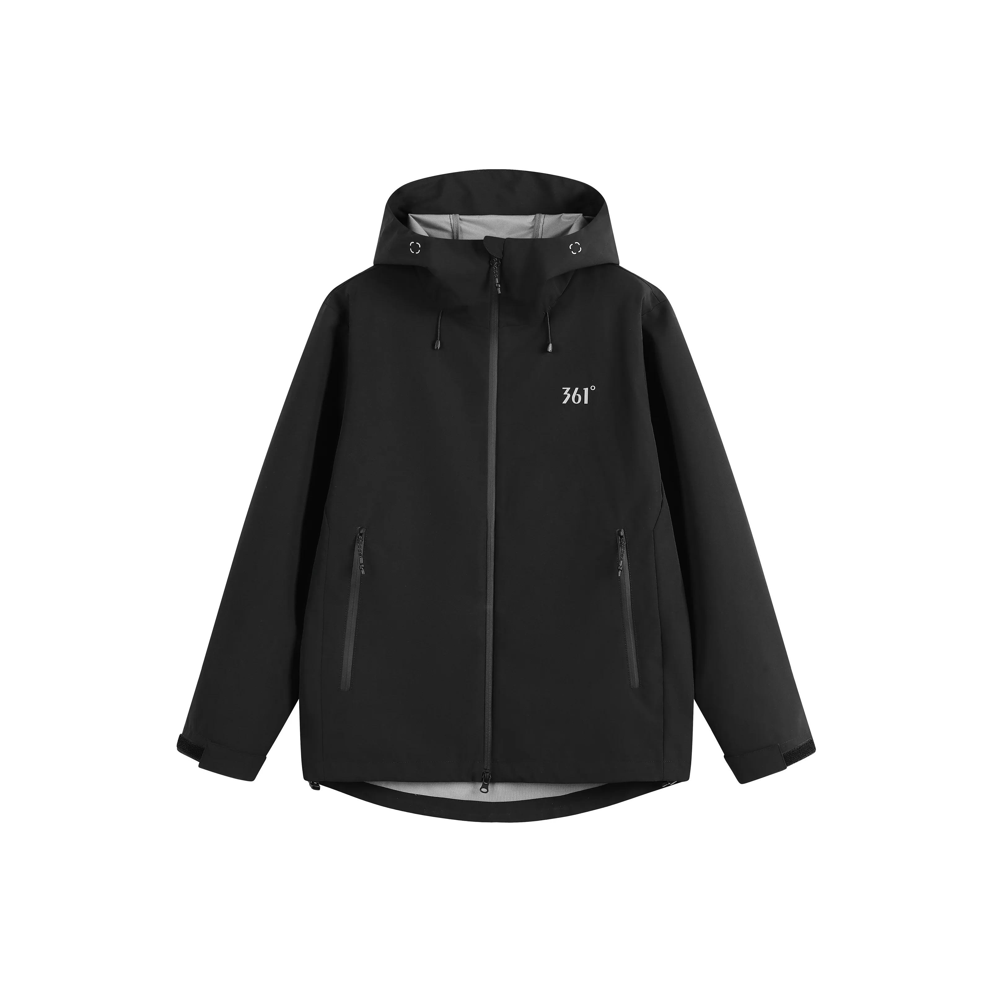 361° С капюшоном Куртка Тренчкот Унисекс