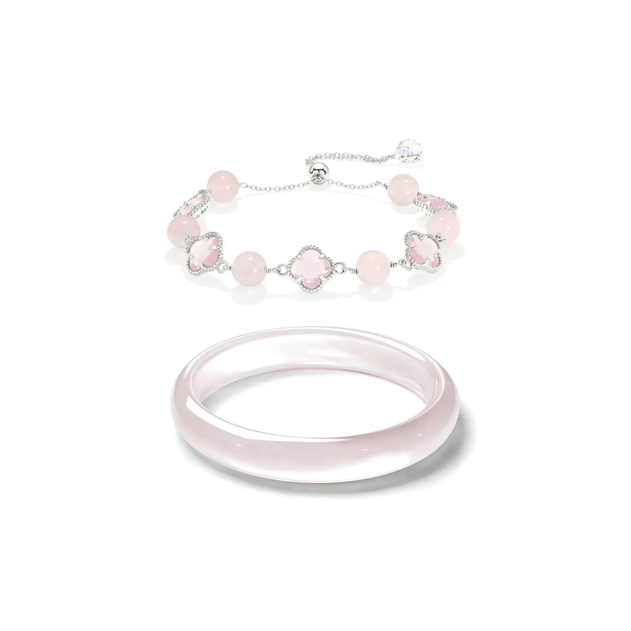 Artisan Lock Heart Jade Цветное стекло Браслеты Женские