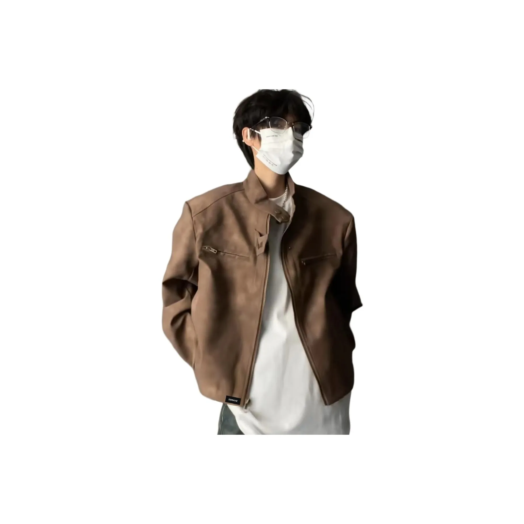 DEMAVIE Коричневый Унисекс Куртки