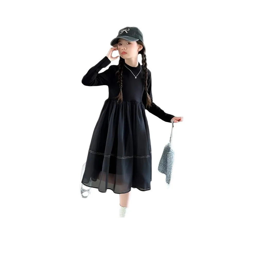 TONYBEAR Черные Платья для девочек