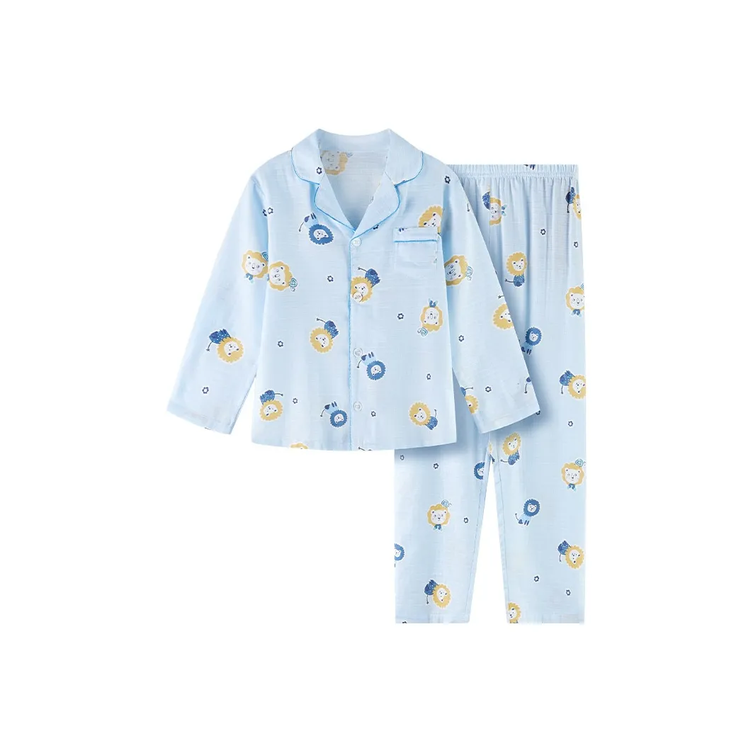 Euv Домашний Комплект Осенний Двухкомпонентный Комплект Милый Дизайн с Милыми Животными и Принт для Детей