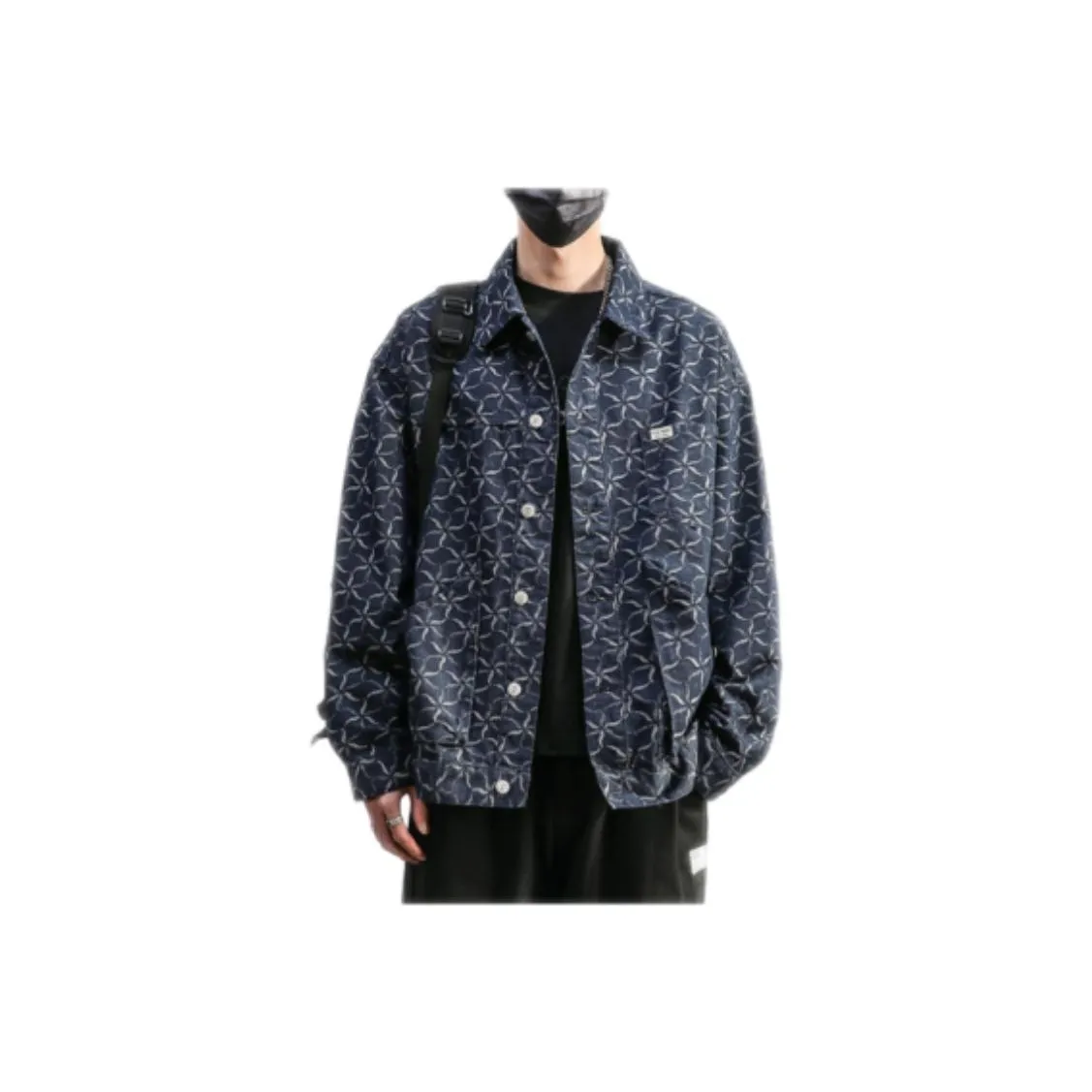 NRXX Blue Men's Jackets NRXX Синий Мужские Куртки