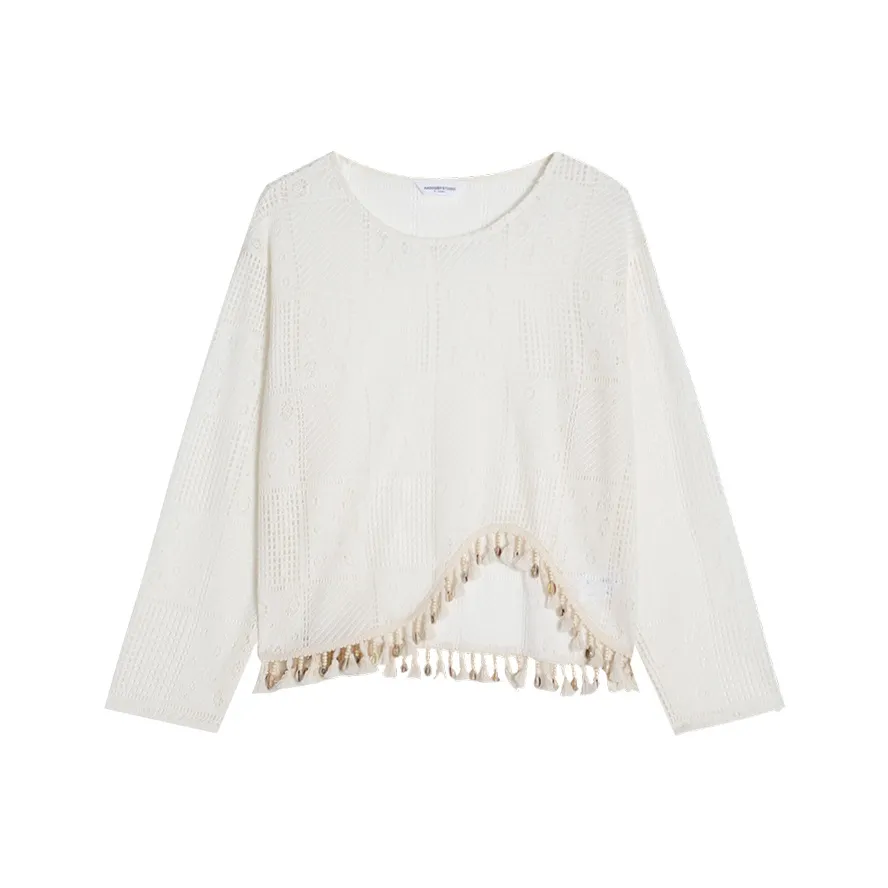 CENGXIAOXIAN Светлый Абрикос COVER UP Женские T-Рубашки