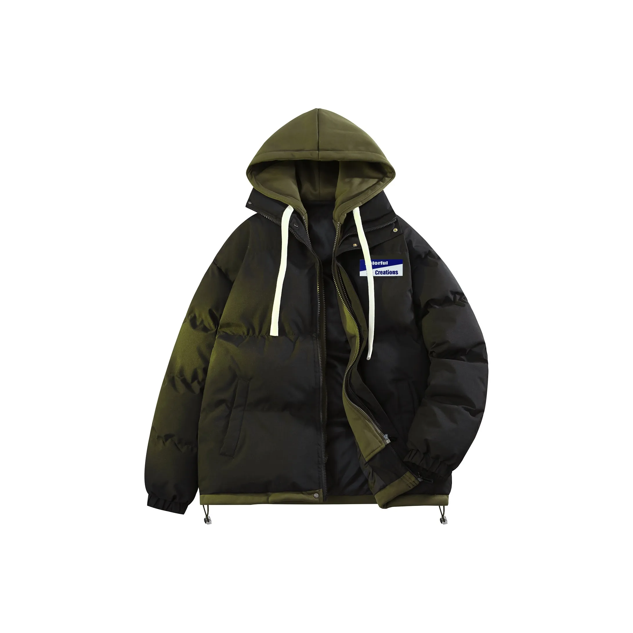 Colorful Creations Хлопковый пуховик унисекс