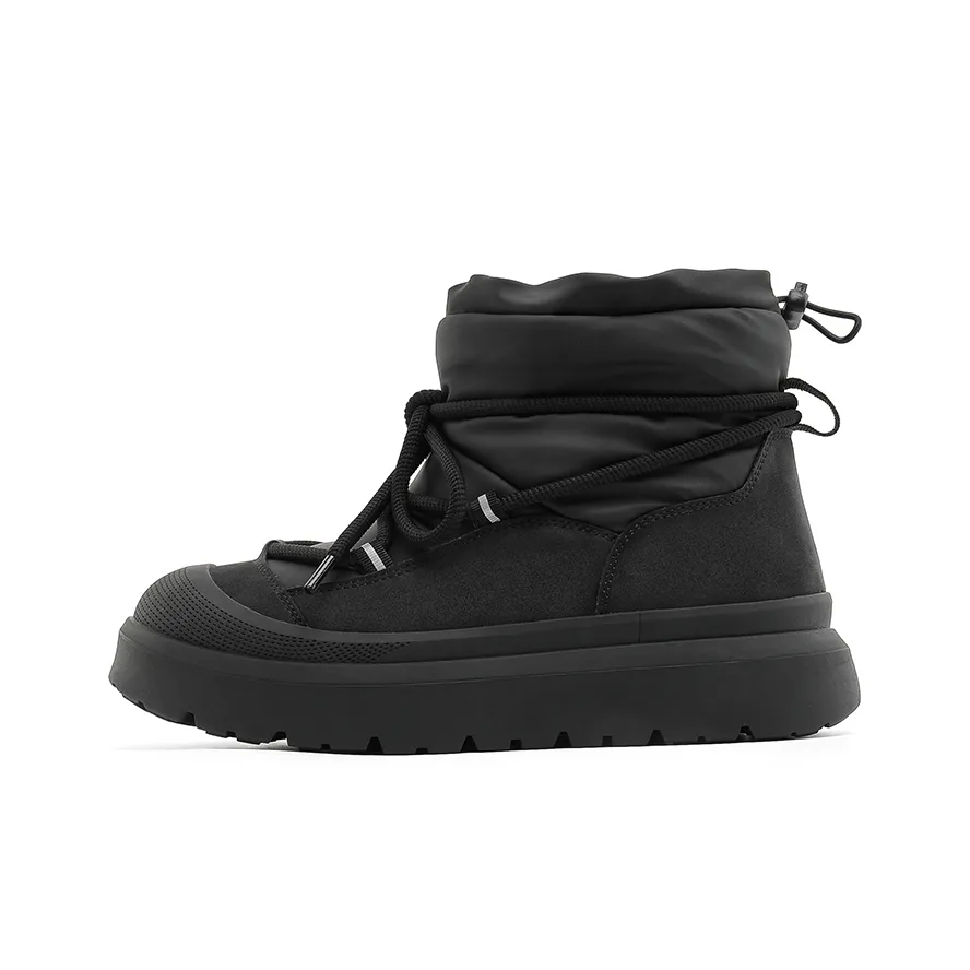 MPZY Термический Водонепроницаемый Короткий Снегоботинки Унисекс Черный