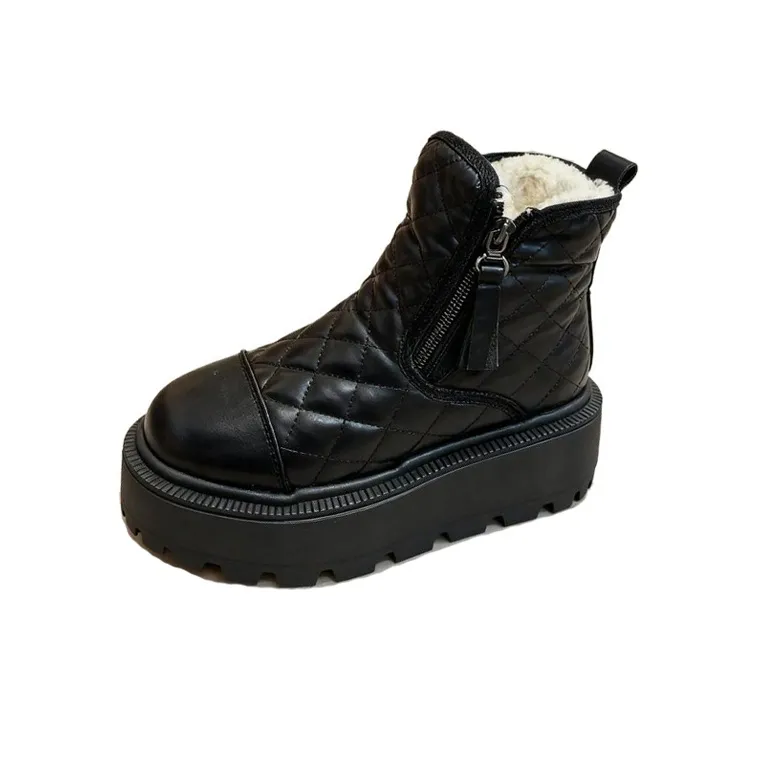 GULIA Сноубутсы Дикий Черный Женский