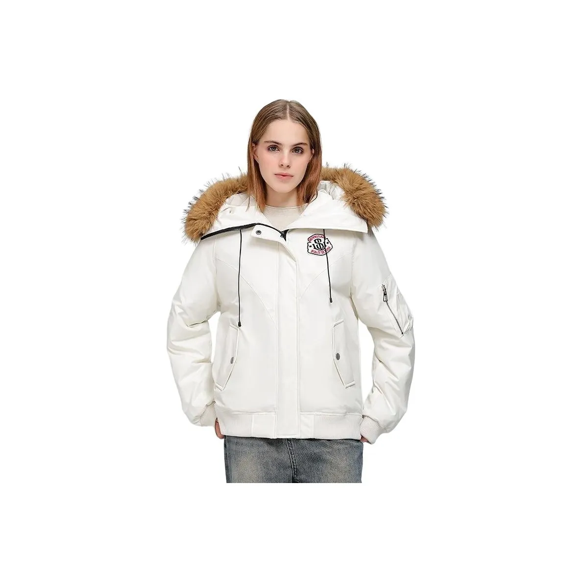 XIANSINIAO Хлопковый пуховик женский