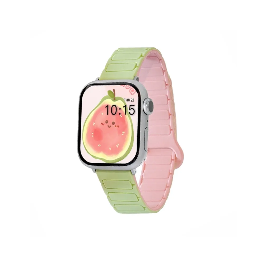 CHUANGYIDA Ремешок Apple Совместимость Кремниевый Материал