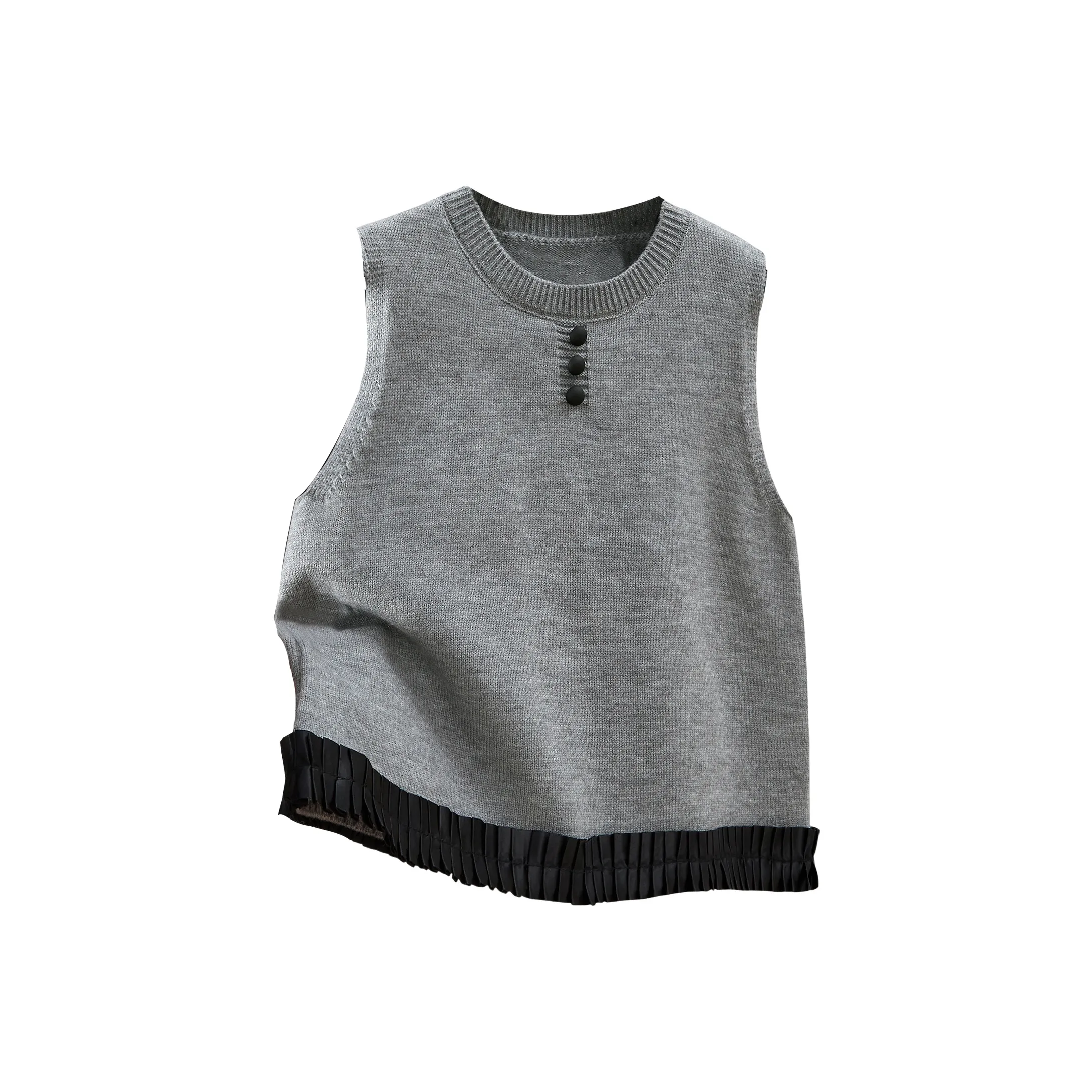 TOUCH Светло-серый Женский жилет