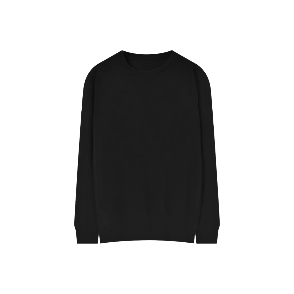 LUANBU Внутренняя одежда Свободный крой Длинный рукав Мужская Осенняя и Зимняя Новая коллекция Однотонная Модная Базовая одежда Унисекс