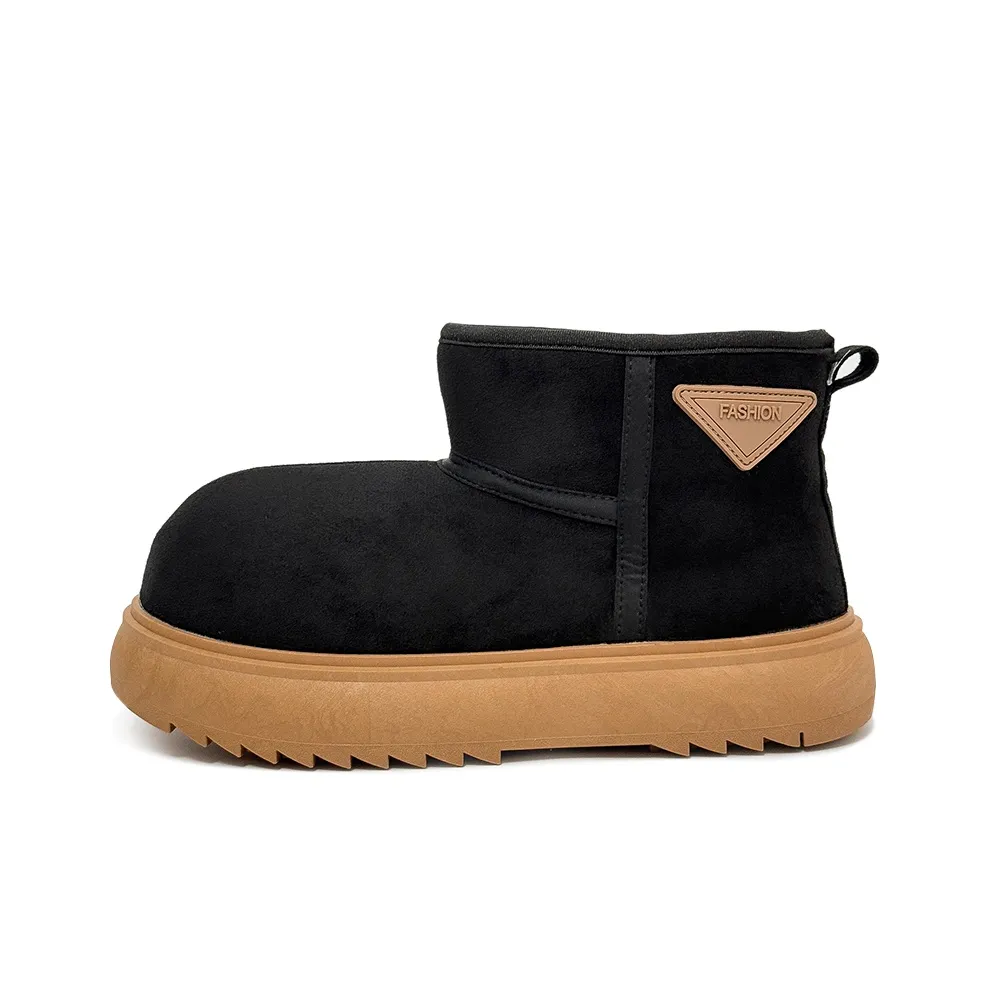 VANSSI Флис с подкладкой термическая обувь Ugly Cute Big Head Capybara утепленная обувь короткие сноубутсы мужской