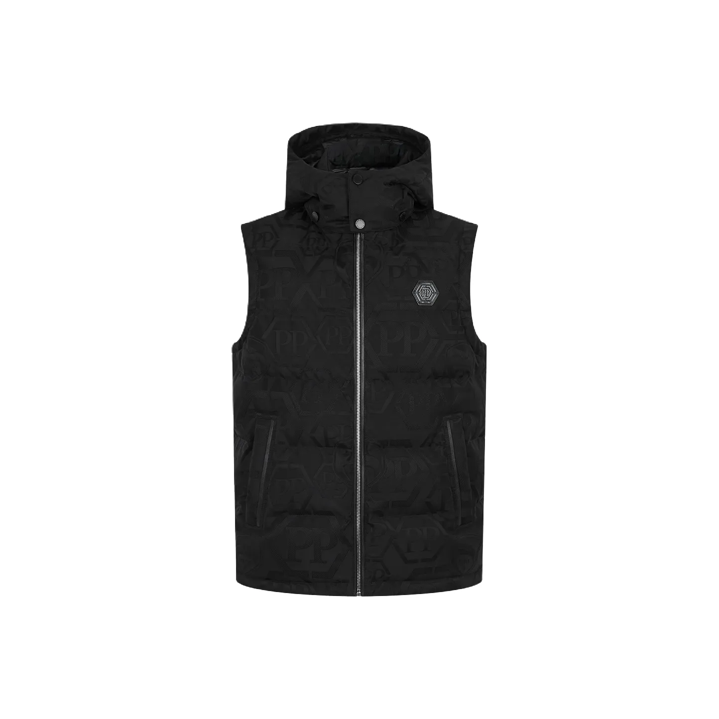 PP PIERRE PIERUCCI Мужские черные жилеты