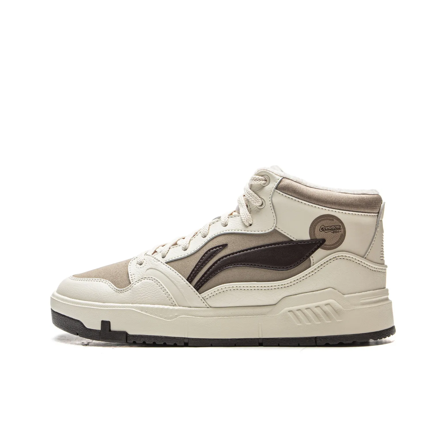 Подкладка Common 80s устойчивая к истиранию противоскользящая высокий топ скейтборд обувь мужской цвет тауповый