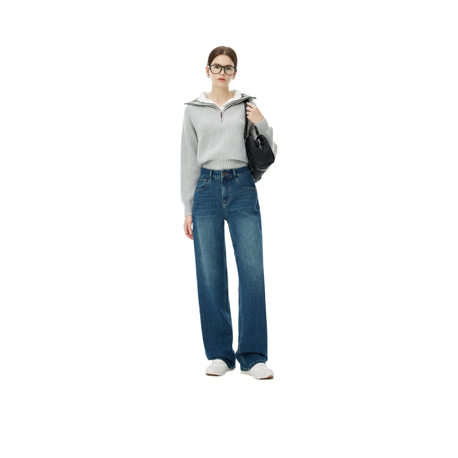 MAREA VESUVIO Blue Women's Jeans MAREA VESUVIO Синий Женские Джинсы