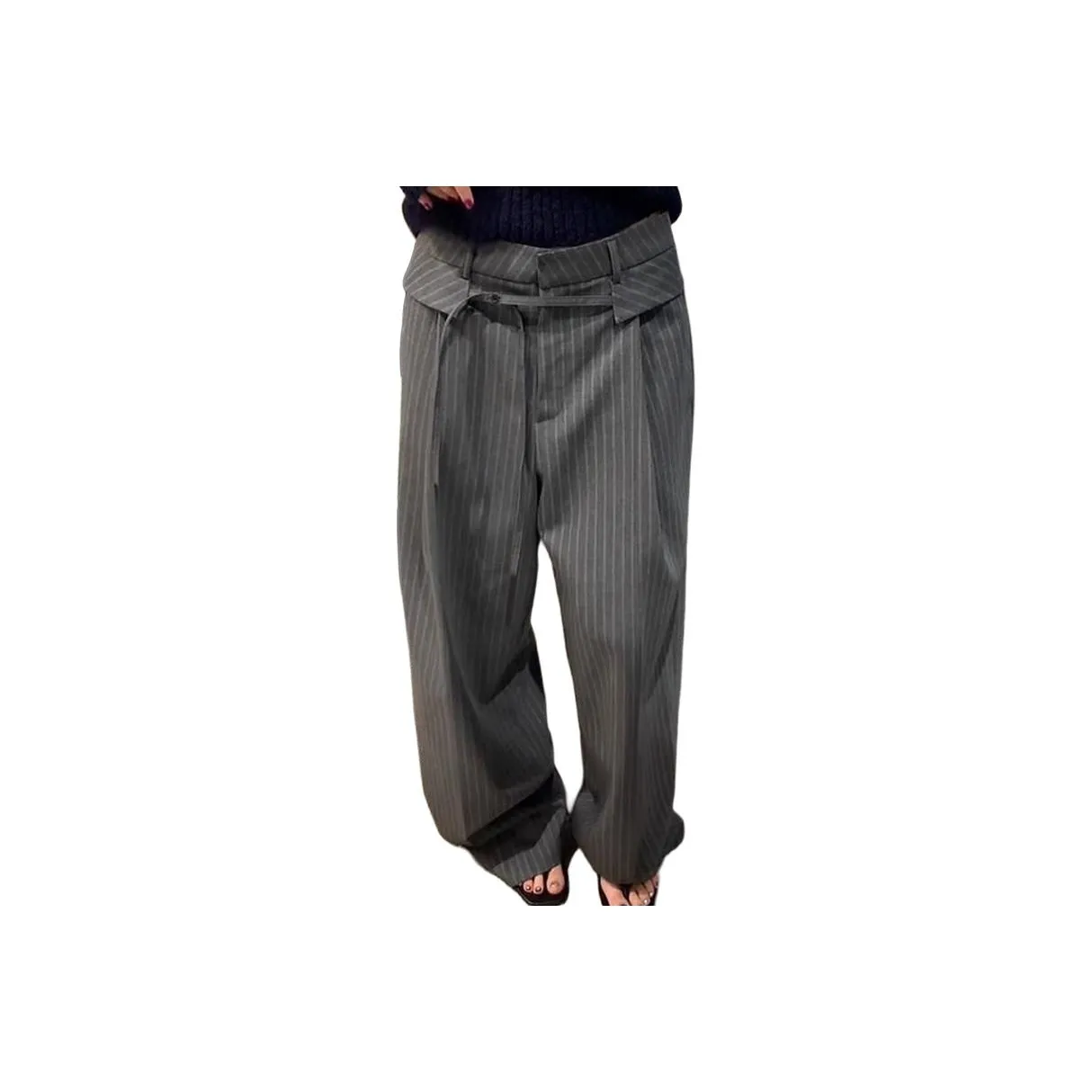 BVODE Серые Женские Повседневные Штаны