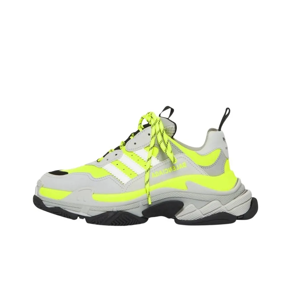 Balenciaga Triple S Chunky Sneakers Men Low Top Multicolor