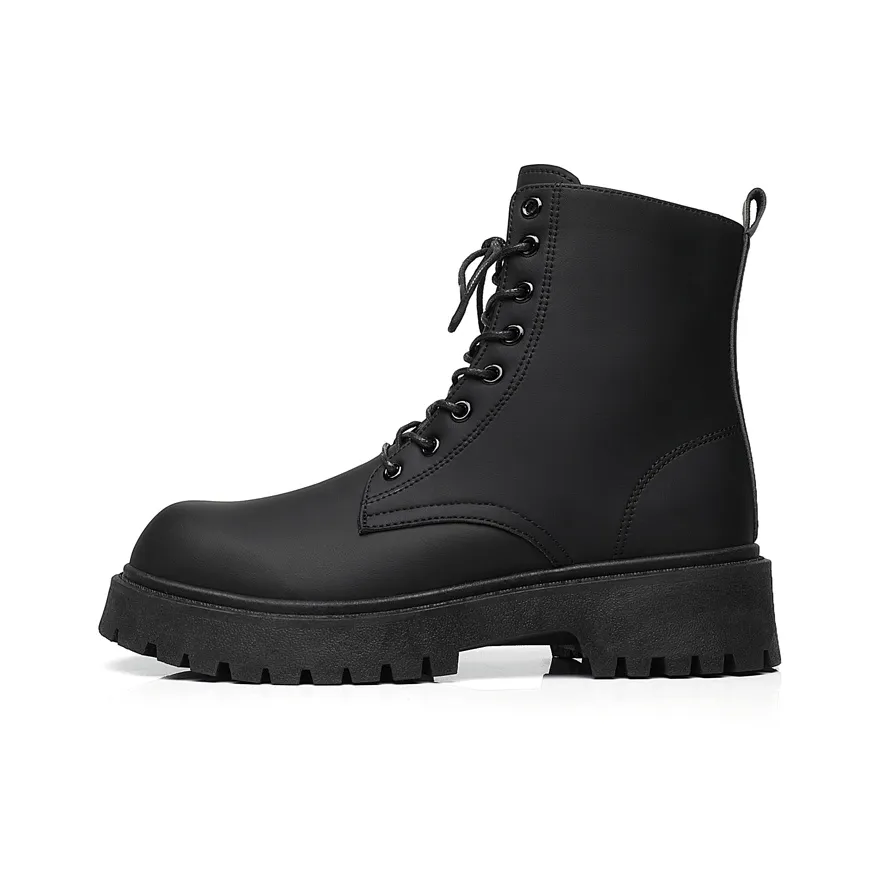 JX Short Martin Boot Мужской Черный