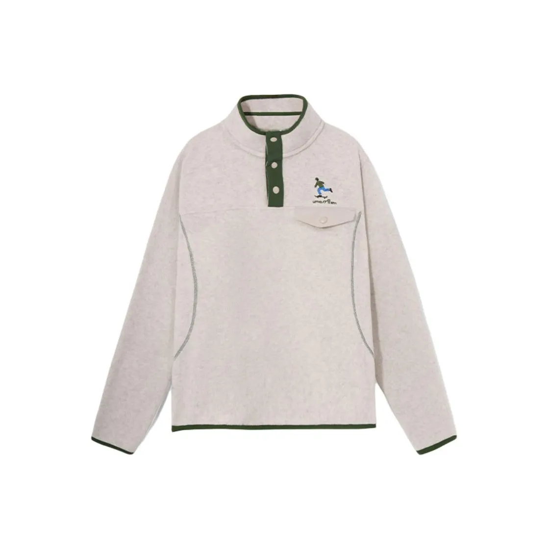 Umamiism Толстый And LUSH Sound Polar Fleece Пальто Унисекс