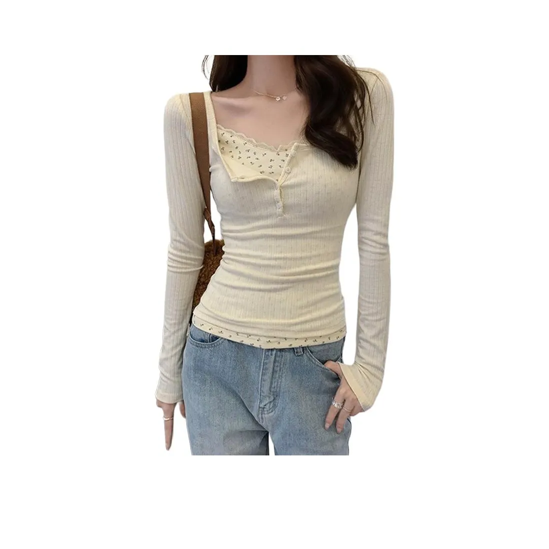 SOURCE WITH U Женские футболки с коротким рукавом