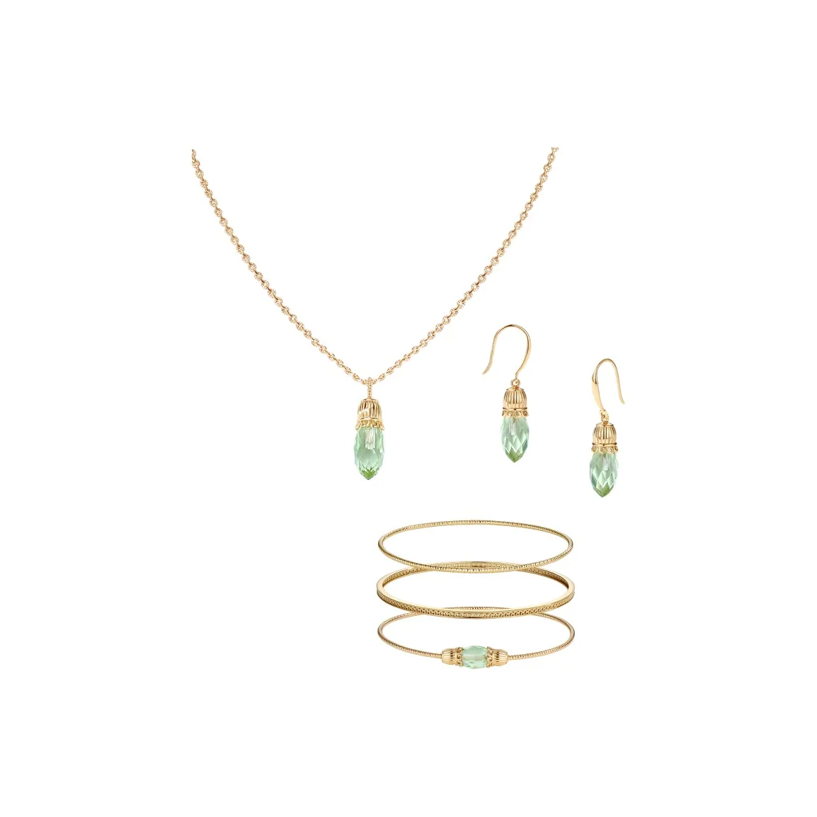 Retro Chic Ожерелья из латуни с золотым покрытием инкрустированные цветной глазурью женские